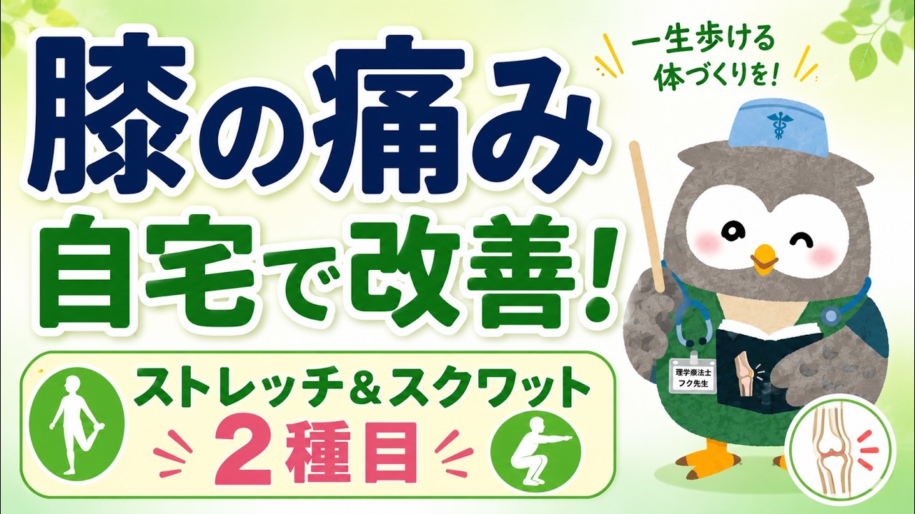 自宅でできる介護予防ドリル5選 理学療法士が実演