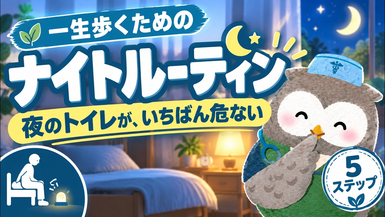 一生歩くためのナイトルーティン