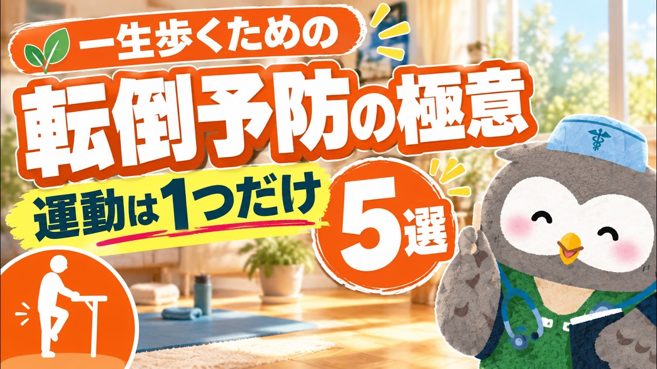 転倒予防の極意5選 サムネイル